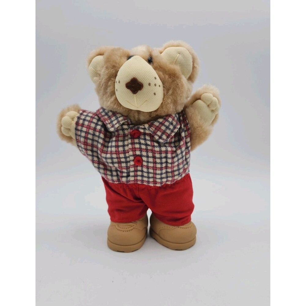 Xavier Roberts Furskins Plush Bear 7" Tall 1986 Wendy's Premium Stuffed...